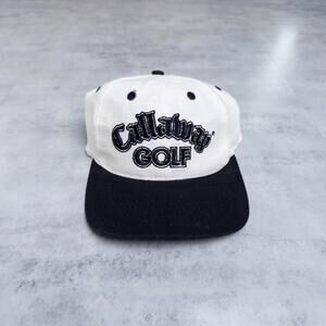 Y2K Callaway Golf White Hat Sport Specialities Hat Snapback